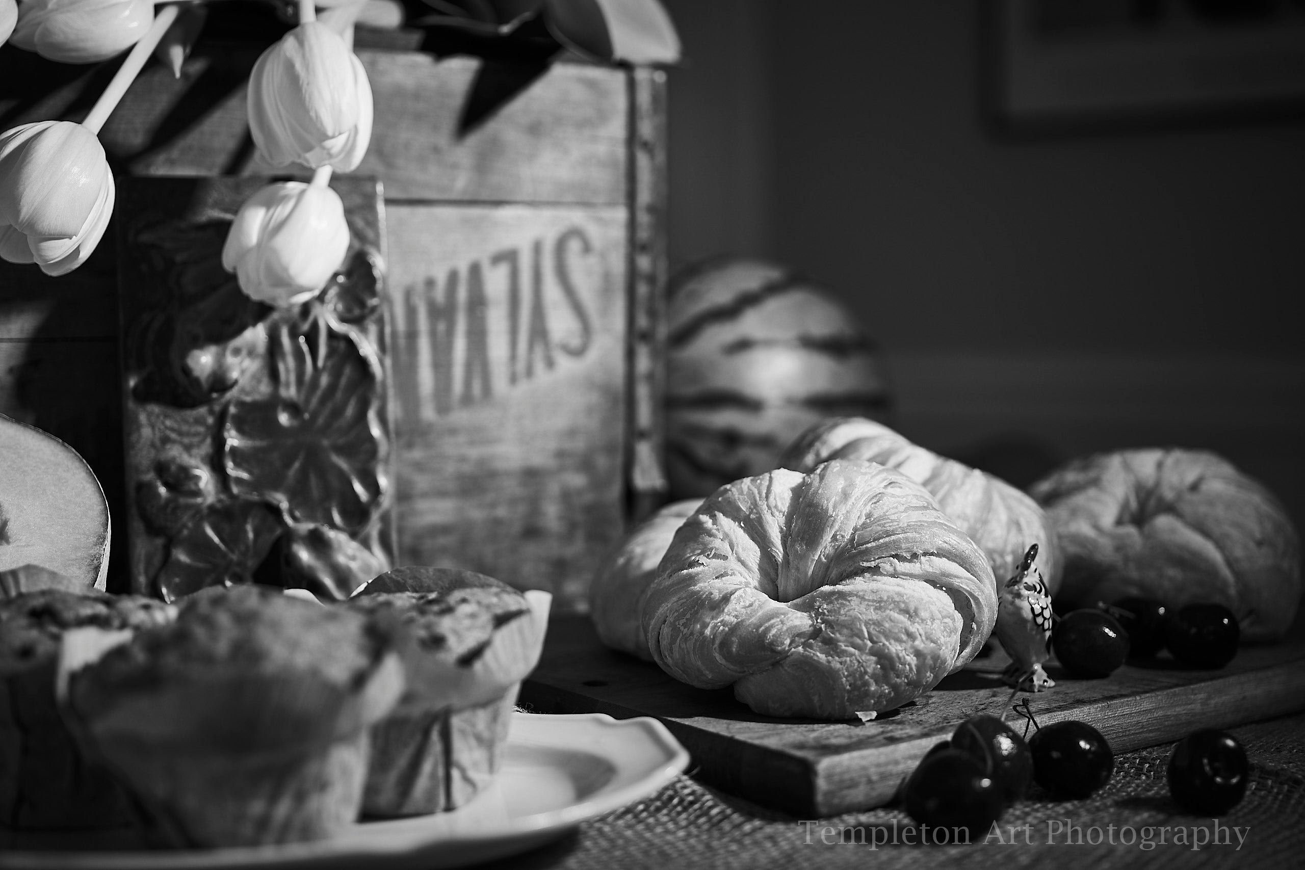 How 'Bout A Croissant? (b&w)